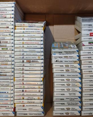 Raccolta giochi nintendo DS e 3DS