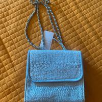 Borsetta artigianale a tracolla stile Chanel