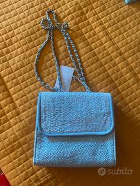 Borsetta artigianale a tracolla stile Chanel