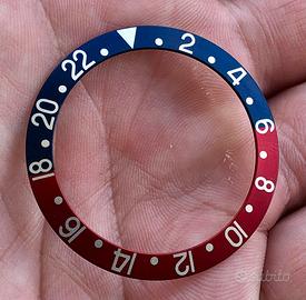 Inserto Ghiera Rolex GMT Master 1675 Retro Rosso