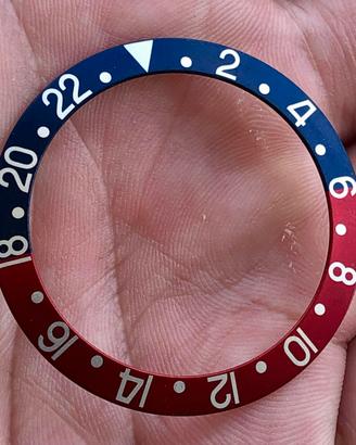 Inserto Ghiera Rolex GMT Master 1675 Retro Rosso