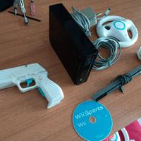 Nintendo Wii nera accessori