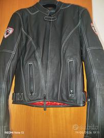Giubbotto da moto per donna in pelle