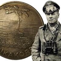 MONETA TEDESCA AFRIKA CORPS ERWIN ROMMEL 3REICH W2