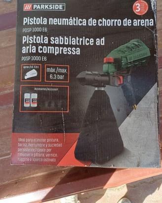 pistola sabbiatrice