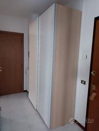 armadio due ante bianco