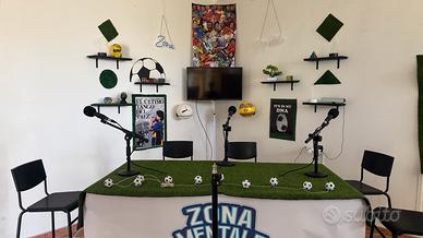 Studio Podcast completo 3 postazioni