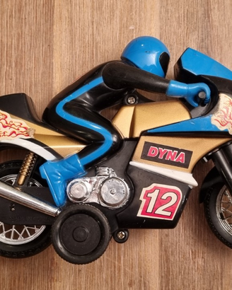Moto anni 70 modellino gioco a molla giocattolo