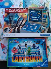 battaglia navale e labirinto pjmasks 