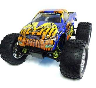 Viper monster truck a scoppio himoto 1/10 2.4ghz 4