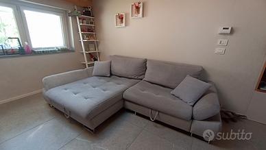 divano letto con chaise longue Poltronesofà 