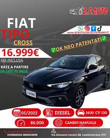 Fiat Tipo 1.6 Mjt S&S 5 porte Cross