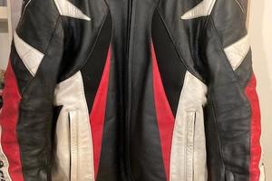 Giacca Moto Dainese Pelle Tg 52 Interno termico
