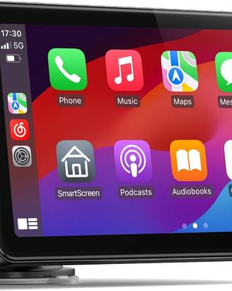 LAMTTO Display Wireless Carplay Android Car 7"