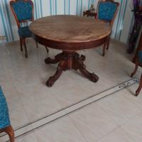 tavolo ovale allungabile