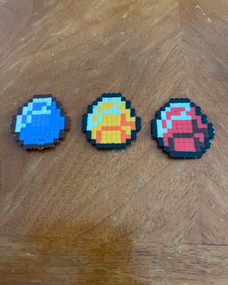 Diamanti di minecraft pyssla