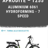 bici elettrica Torpedo Afrodite T255