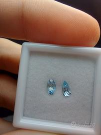 Acquamarine naturali nessun trattamento