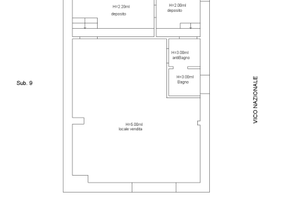 Locale zona commerciale