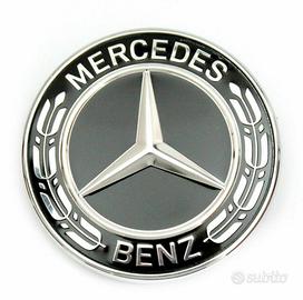 Logo  Anteriore MERCEDES 57mm nero