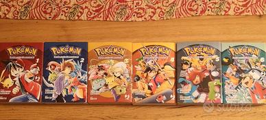 Manga pokemon 1-6