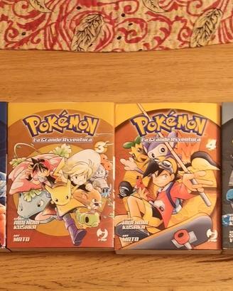 Manga pokemon 1-6