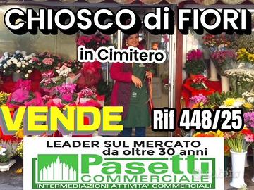 CHIOSCO FIORI in cimitero di Milano
