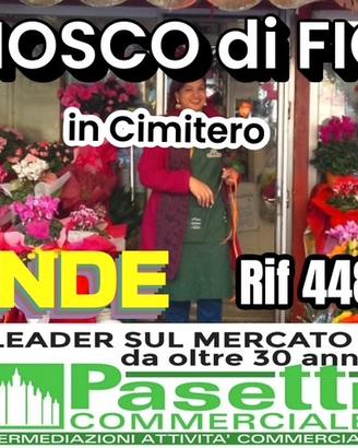 CHIOSCO FIORI in cimitero di Milano