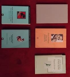 Libri di P.P.Pasolini(4 testi) e di Enzo Siciliano
