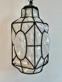 Lampada vetro soffiato Murano