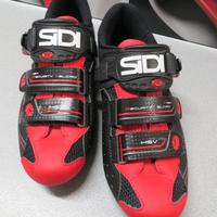 SIDI GENIUS 7 NERO NERO ROSSO STRADA