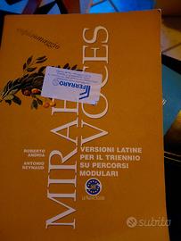 Mirae Voces versioni latine per il triennio 
