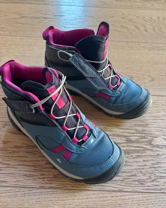 Scarponcini da trekking Quechua bambina– misura 33