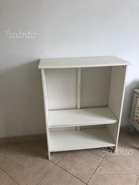 Libreria bianca 3 ripiani