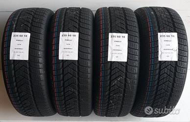 4 gomme 235 60 18 pirelli a925