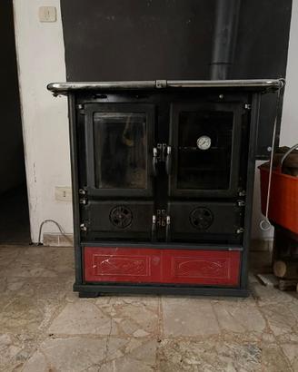 stufa a legna modello artica rosetta