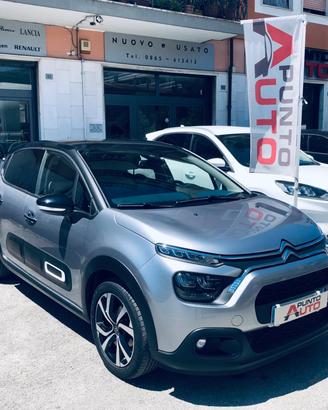 Citroen C31.2 110 CV TETTO NERO Shine -telecam-