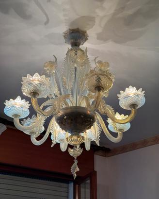 Lampadario di murano
