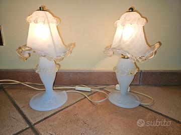 Due lampade di Murano, penso Barovier