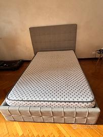 Letto con contenitore