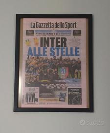 Gazzetta dello sport Inter 20esimo Scudetto