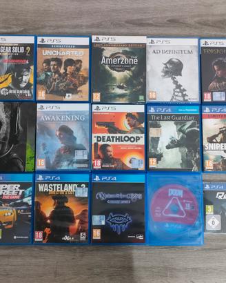 Giochi PS5 e PS4