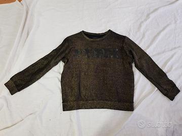 Maglia Pyrex nero e oro tg M