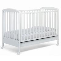 Lettino in legno classico con materasso