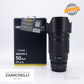 Nikon Nikkor Z 50 f/1.2 S Nital Usato (G1018)