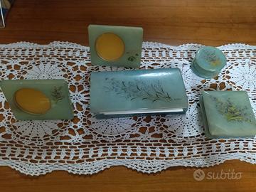 Portagioie Cofanetto Scatola Italy Alabastro verde