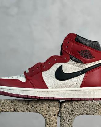 Jordan Air Jordan 1 High OG Nero e Rosso 39