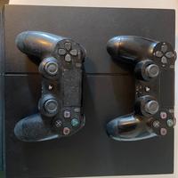 Ps4 fat 2 joystick e 10 giochi