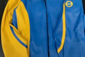 JACKET PELLE YAMAHA CAMEL EDITION 2006