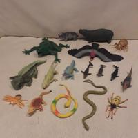 Animali morbidi, 17 pezzi di diverse dimensioni